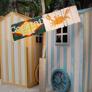 [locpla18] Panneau "Cocktail bar" - 147cm