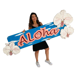 [locpla35] Panneau "Aloha" - 200cm