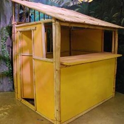 [locpla42] Maison en bambou - 210cm