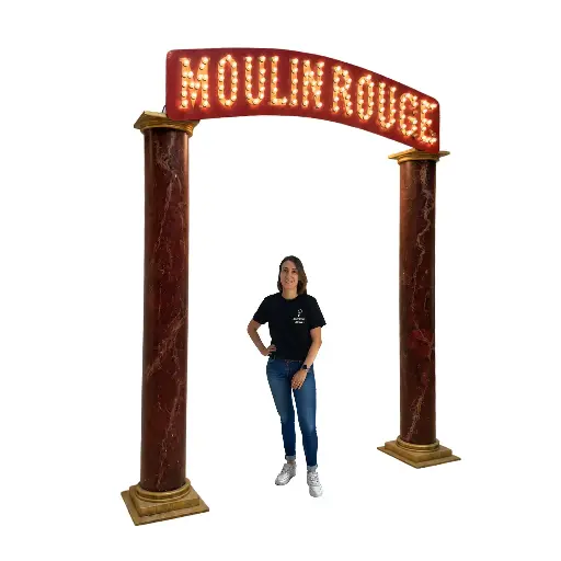 [locpar24] Pancarte "Moulin Rouge" - 245cm