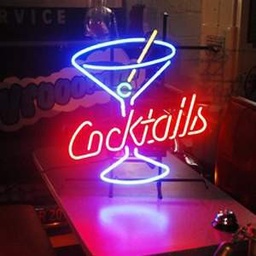 [locame6] Néon &quot;Cocktails&quot; - 65cm