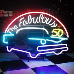 [locame33] Néon "The Fabulous 50's"- 70cm