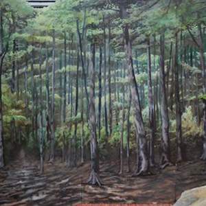 [locfor21] Panneau Forêt - 290cm