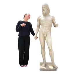[locgre31] Statue Zeus - 190cm