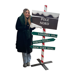 [locban58] Panneau pôle Nord - 180cm