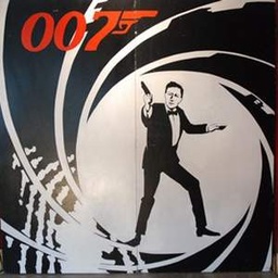 [loccin34] Panneau de cinéma James Bond 007 - 250cm