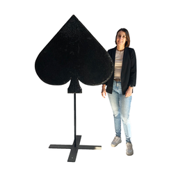 [loccas11] Symbole pique sequins - 170cm