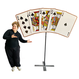 [loccas15] Jeu de cartes géant - 215cm