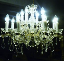 [locven7] Lustre imitation cristal - 49cm