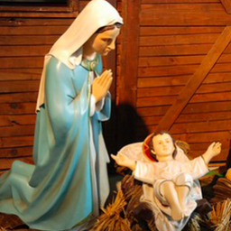 [locnoe29] Marie crèche de Noël - 120cm