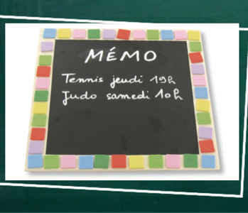 [anicrea15] Mon mémo ardoise