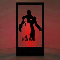 [locbds34] Panneau lumineux Iron Man - 200cm