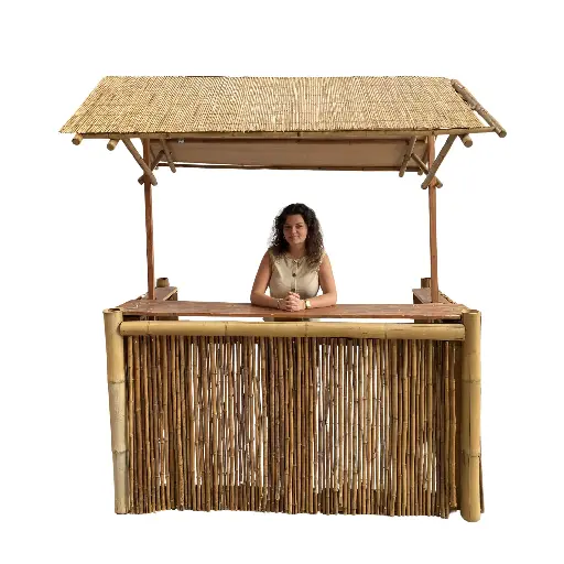 [locbar8] Bar en bambou - 240cm