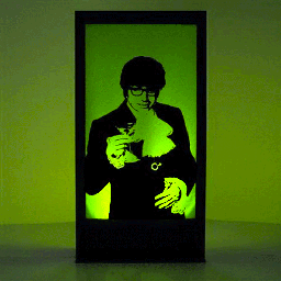 [loccin55] Panneau lumineux Austin Powers - 200cm