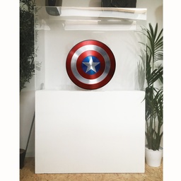 [locvit8] Vitrine Collectionneur Captain America - 180cm