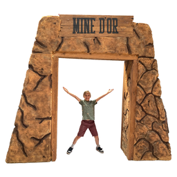 [locfar106] Arche Mine d'Or Far West - 280cm