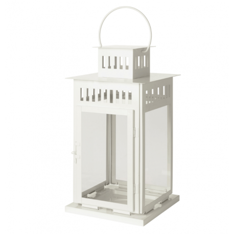 [loclou6] Lanterne blanche - 28cm