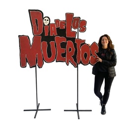 [lochal36] Panneau "Dia de los muertos" - 215cm