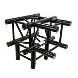 [loctec6] Angle truss 2 directions 90° noir