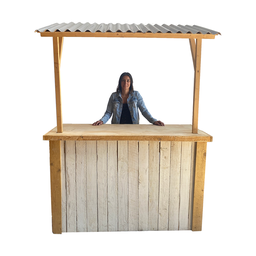 [locmob5] Bar en bois blanc - 100cm