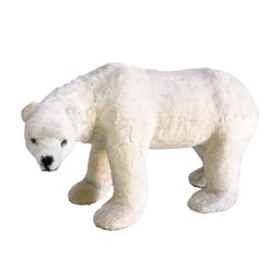 [locjou21] Ours blanc - 90cm