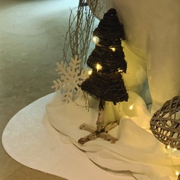 [locnoe155] Sapin2D en osier - 60cm