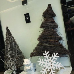 [locnoe156] Sapin en osier 2D - 120cm