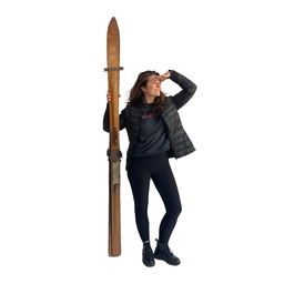 [locski11] Paire de ski vintage en bois