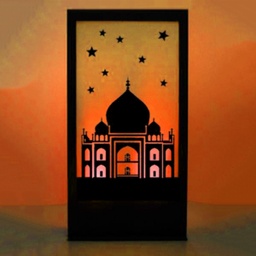 [locind15] Panneau lumineux Taj Mahal - 200cm