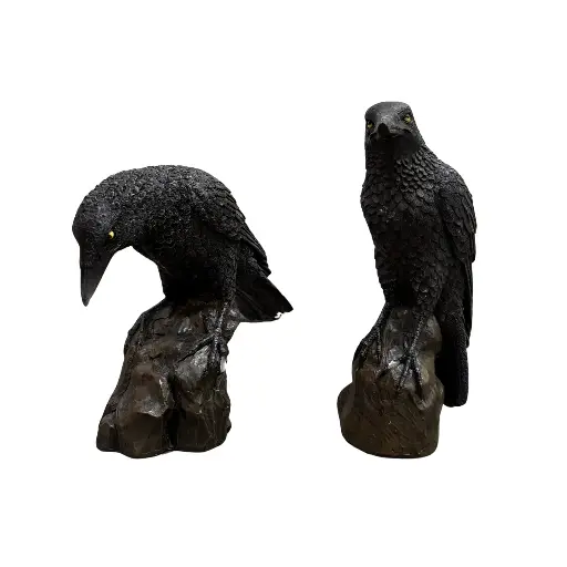[locgot17] Statuette Corbeau - 15cm