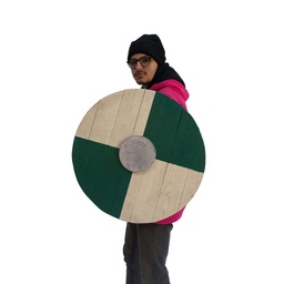 [locgot19] Bouclier en bois - 65cm