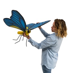 [locins7] Papillon bleu - 55cm
