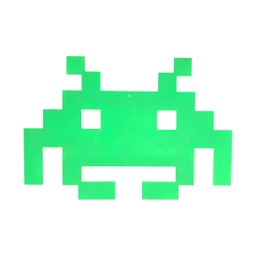 [locjeu71] Lot de 10 suspensions Space Invaders - de 40 à 60cm