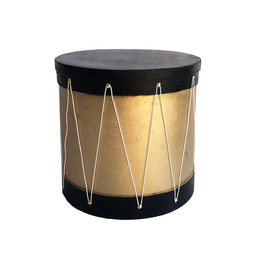 [locjeu76] Tambourin or et noir - 60cm