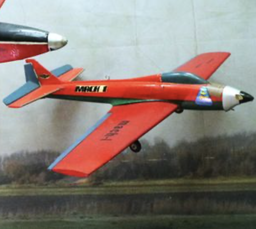 [locaer20] Avion rouge - 138cm