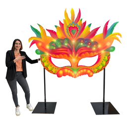 [locsal2] Masque carnaval sur pieds - 230cm