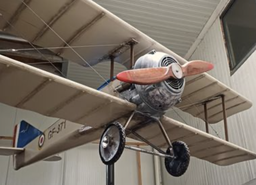 [locaer24] Avion biplan ancien - 270cm