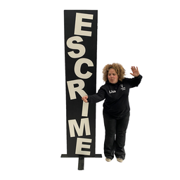 [locspo34] Panneau "Escrime" - 245cm