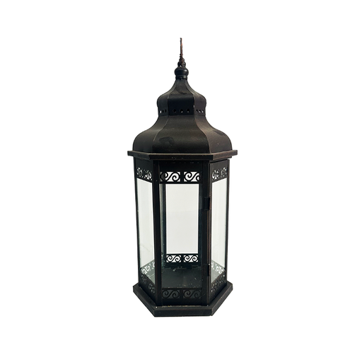 [locmin11] Lanterne noire orientale - 50cm