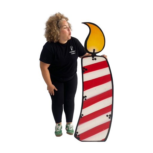 [locann1] Bougie 2D - 150cm