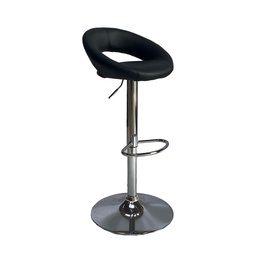 [locmob66] Tabouret haut en cuir