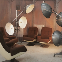 [loca2013] Lampe de studio vintage - 200cm