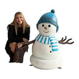 [locnoe55] Petit garçon bonhomme de neige - 107cm