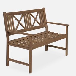 [locmob74] Banc en bois avec dossier
