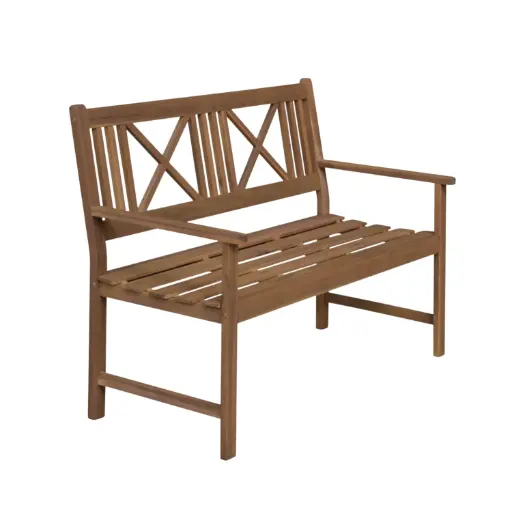[locmob74] Banc en bois avec dossier