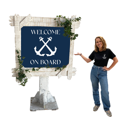 [locpla59] Panneau "Welcome on board"
