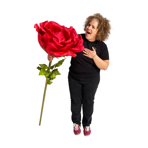 [locfle5] Rose rouge - 160cm