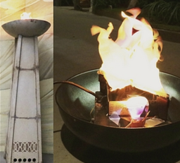 [locmin16] Flamme artificielle (pour colonne de feu)
