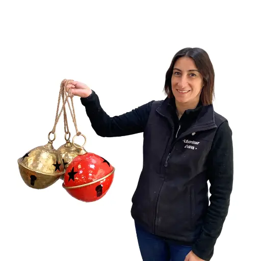 [locnoe71] Lot de 3 grelots de Noël
