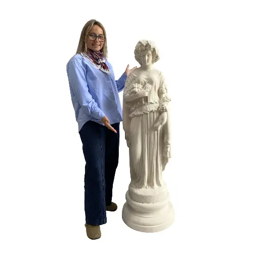 [locgre54] Statue femme grecque automne - 145cm